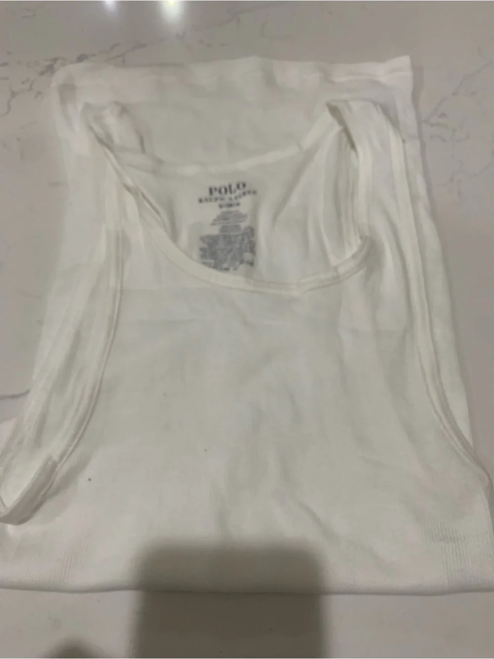 NWT  Polo Ralph Lauren Cotton Rib Tank Men’s Undershirt Size S